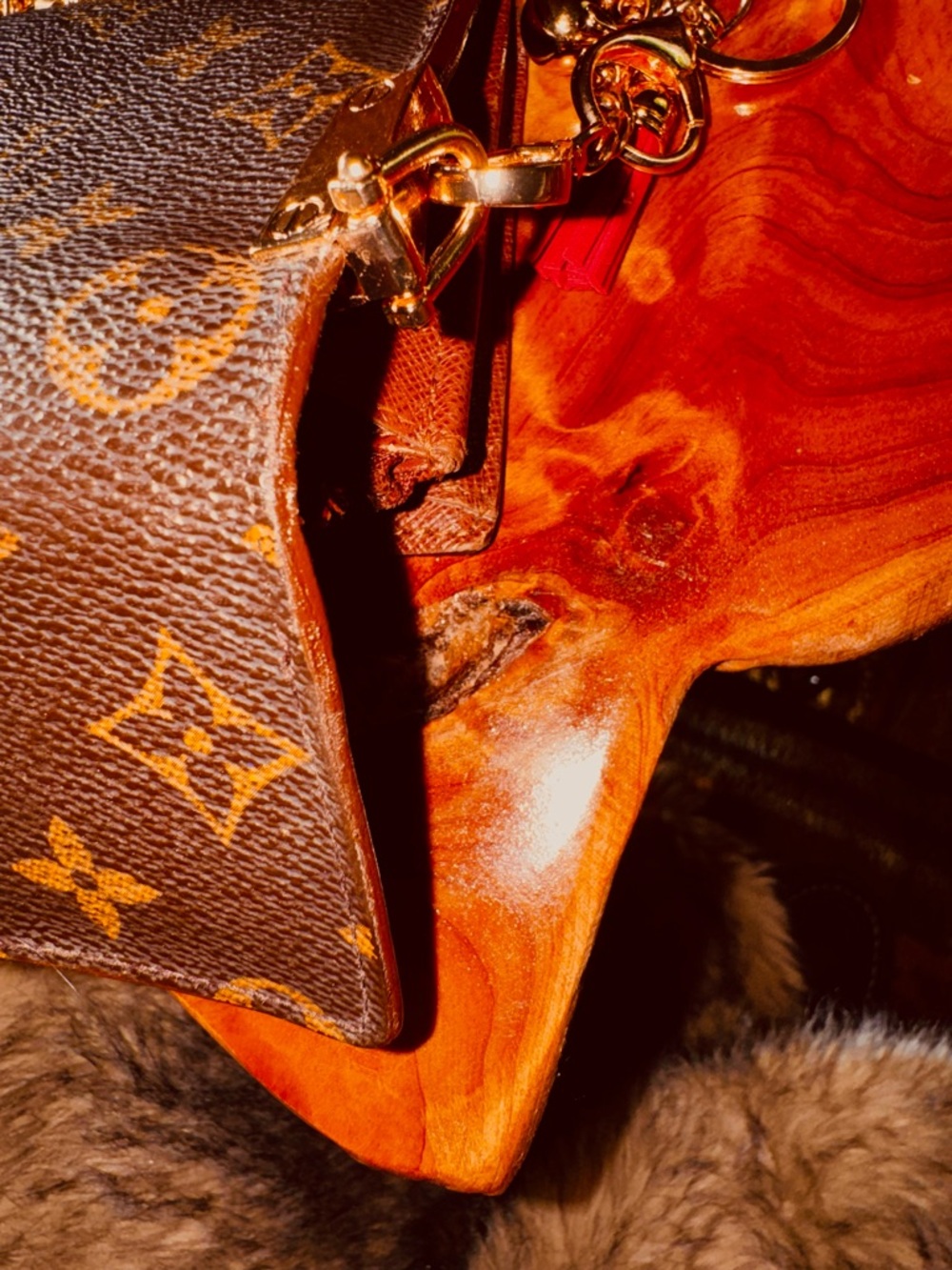 Louis Vuitton vintage Sarah long wallet monogram converted Crossbody 2008 - Picture 16 of 16